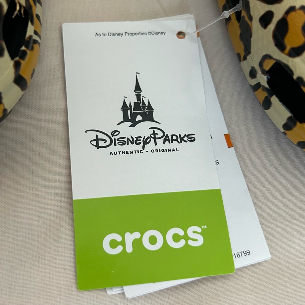 NWT Disney Leopard CROCS - Picture 13 of 14